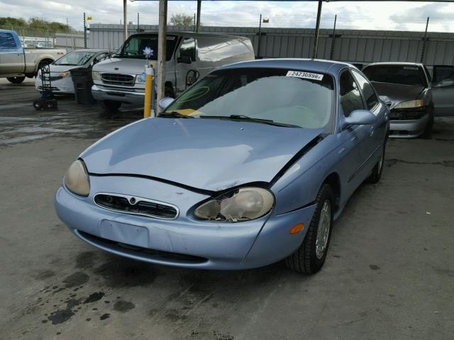 1MELM53S6VA614899 - 1997 MERCURY SABLE LS BLUE photo 2