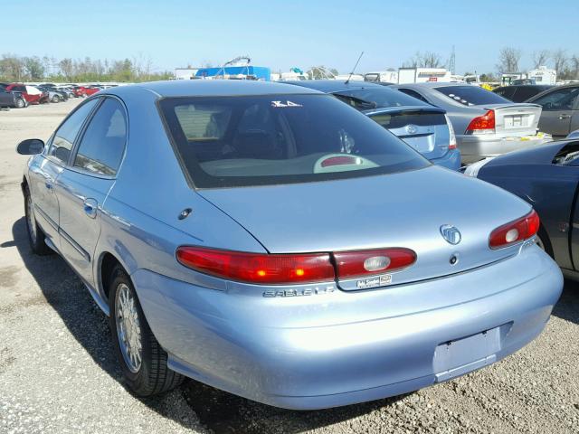 1MELM53S6VA614899 - 1997 MERCURY SABLE LS BLUE photo 3