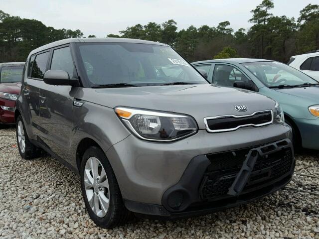 KNDJP3A57F7184462 - 2015 KIA SOUL + GRAY photo 1