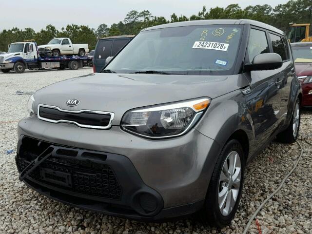 KNDJP3A57F7184462 - 2015 KIA SOUL + GRAY photo 2