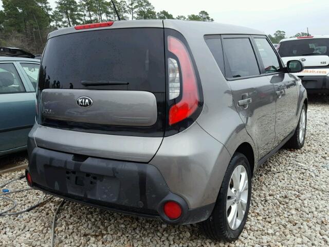 KNDJP3A57F7184462 - 2015 KIA SOUL + GRAY photo 4