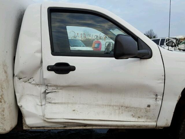 1GDDS14E378218853 - 2007 GMC CANYON WHITE photo 9