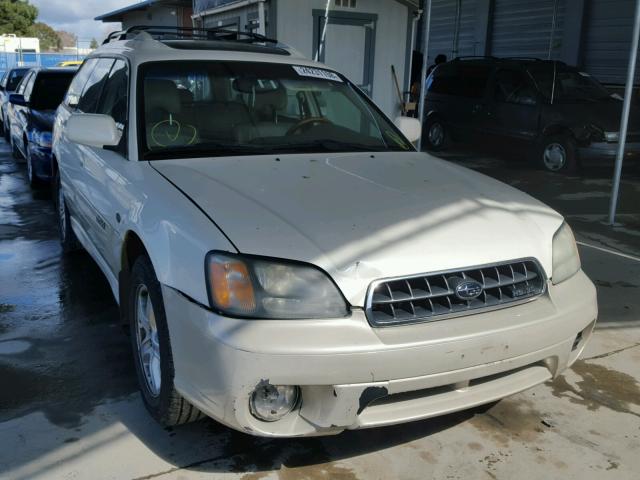 4S3BH806747636562 - 2004 SUBARU LEGACY OUT WHITE photo 1