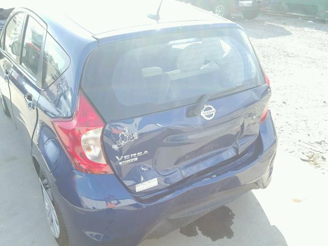 3N1CE2CP3HL366250 - 2017 NISSAN VERSA NOTE BLUE photo 9