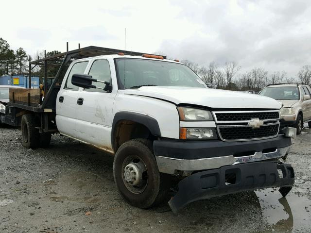 1GBJC33D37F104750 - 2007 CHEVROLET SILVERADO WHITE photo 1