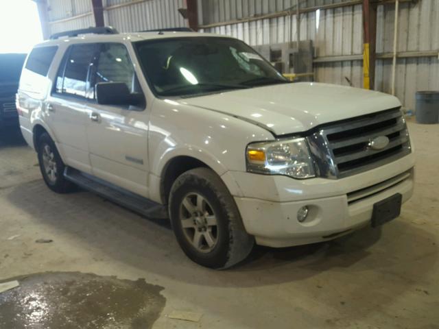 1FMFU15558LA48270 - 2008 FORD EXPEDITION WHITE photo 1