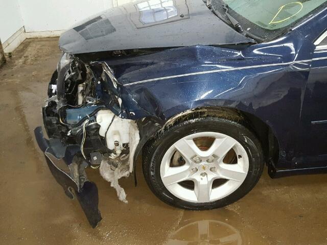 1G1ZB5EB8A4147176 - 2010 CHEVROLET MALIBU LS ლურჯი ფოტო 9