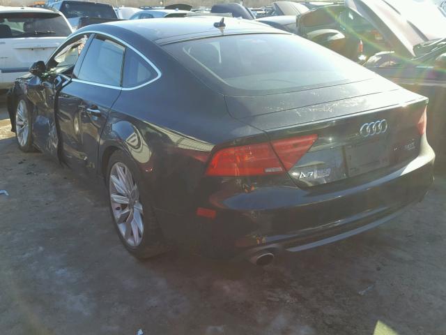 WAUSGAFC7CN016146 - 2012 AUDI A7 PRESTIG BLACK photo 3