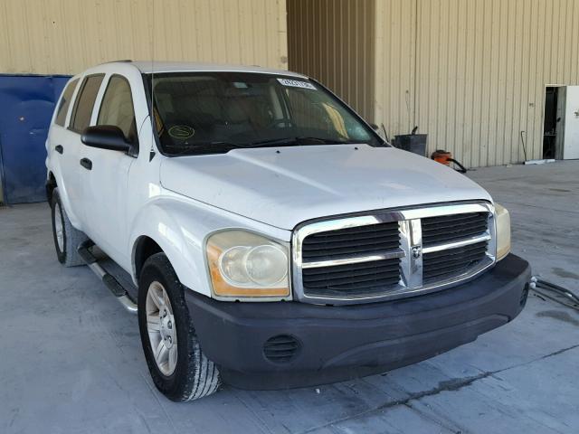 1D4HD38K95F525760 - 2005 DODGE DURANGO ST WHITE photo 1