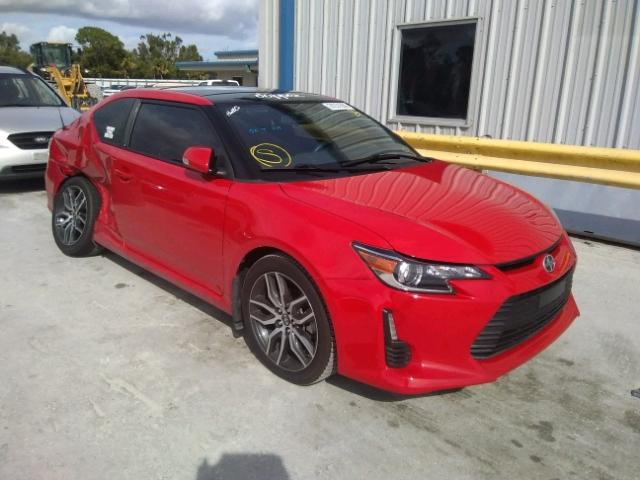 JTKJF5C76F3091431 - 2015 TOYOTA SCION TC RED photo 1