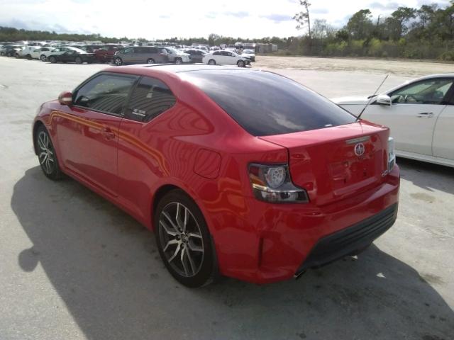 JTKJF5C76F3091431 - 2015 TOYOTA SCION TC 红色 照片 3