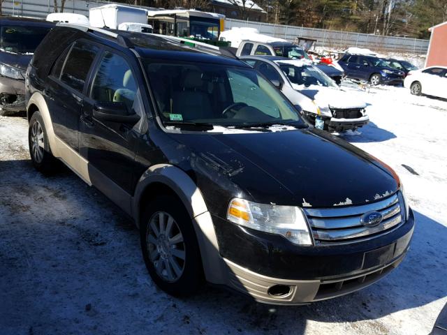 1FMDK07WX8GA20597 - 2008 FORD TAURUS X E BLACK photo 1