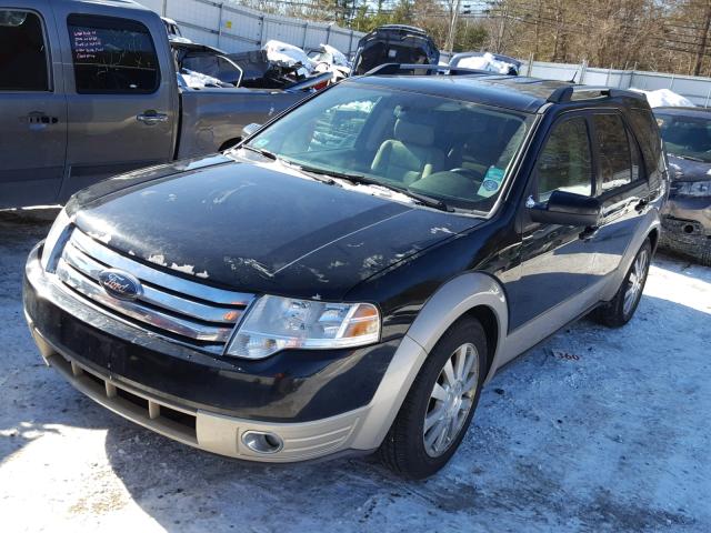 1FMDK07WX8GA20597 - 2008 FORD TAURUS X E BLACK photo 2