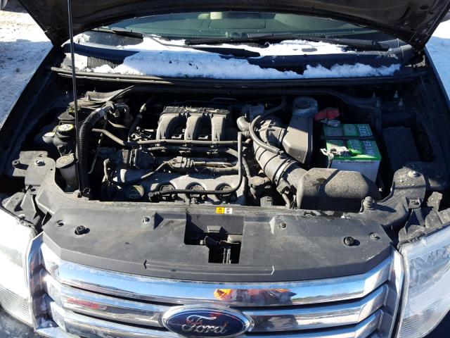 1FMDK07WX8GA20597 - 2008 FORD TAURUS X E BLACK photo 7