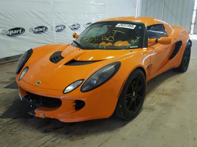 SCCPC11185HL32360 - 2005 LOTUS ELISE ORANGE photo 2