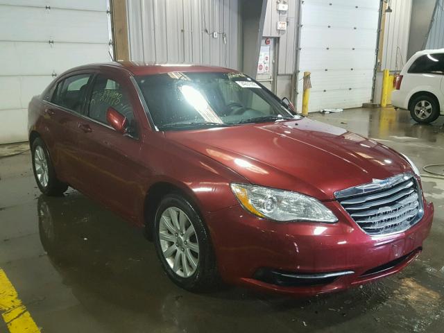 1C3CCBBB9CN130949 - 2012 CHRYSLER 200 TOURIN RED photo 1