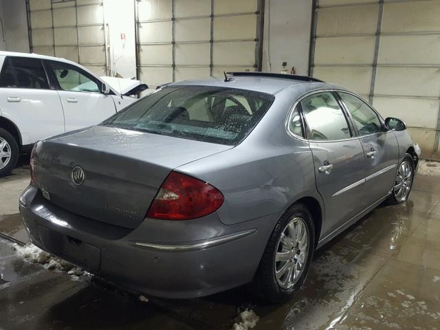 2G4WD582291205415 - 2009 BUICK LACROSSE C GRAY photo 4