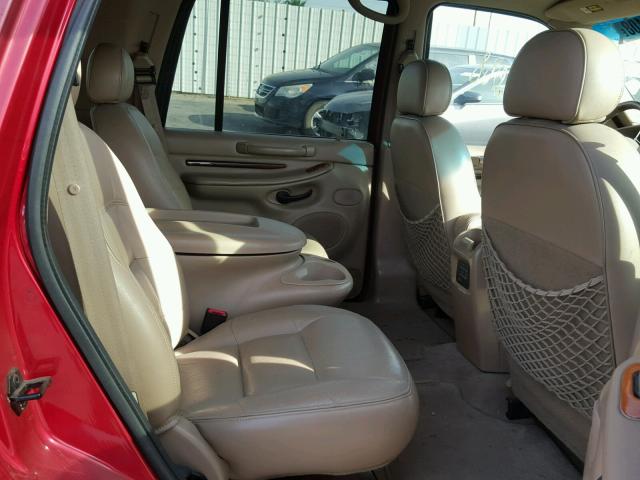 5LMRU27L1XLJ01203 - 1999 LINCOLN NAVIGATOR RED photo 6