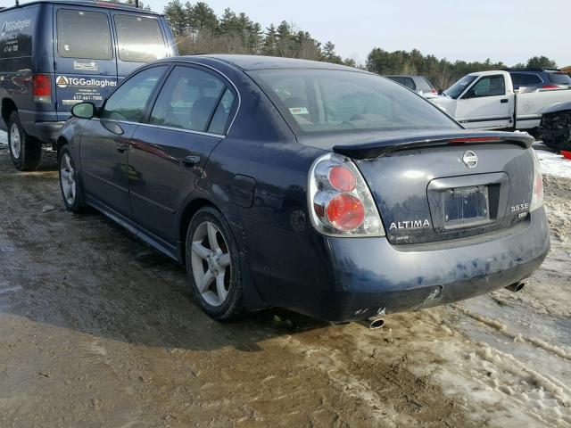 1N4BL11D15C326098 - 2005 NISSAN ALTIMA SE BLUE photo 3