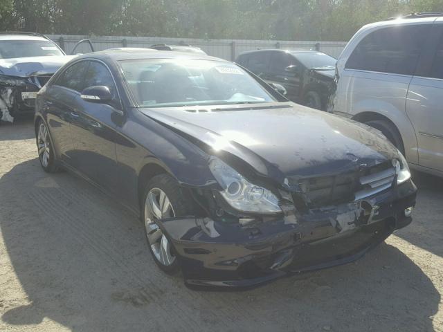 WDDDJ75X66A049242 - 2006 MERCEDES-BENZ CLS 500C BLACK photo 1