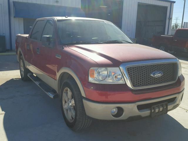 1FTPW12VX8KB39290 - 2008 FORD F150 SUPER RED photo 1