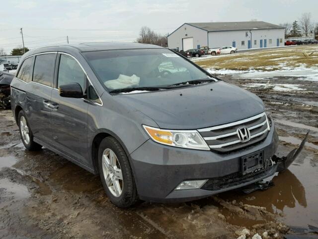 5FNRL5H90CB122863 - 2012 HONDA ODYSSEY TO GRAY photo 1