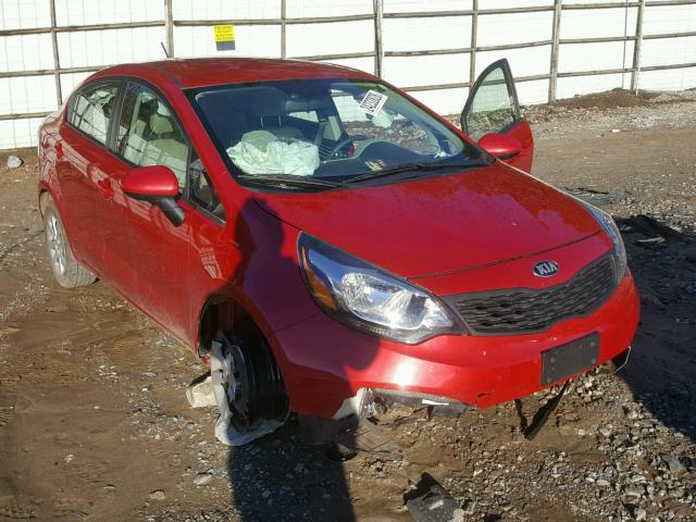 KNADM4A30D6277995 - 2013 KIA RIO LX Շագանակագույն լուսանկար 1