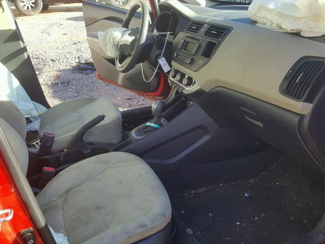 KNADM4A30D6277995 - 2013 KIA RIO LX Շագանակագույն լուսանկար 5