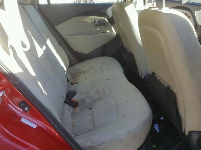 KNADM4A30D6277995 - 2013 KIA RIO LX Շագանակագույն լուսանկար 6
