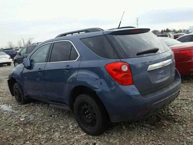 2CNALDEC3B6370080 - 2011 CHEVROLET EQUINOX LT BLUE photo 3