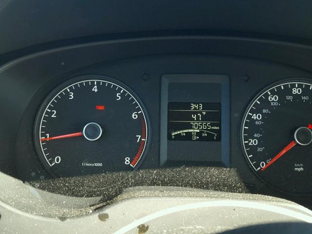 3VW1K7AJXEM410093 - 2014 VOLKSWAGEN JETTA BASE 棕色 照片 8