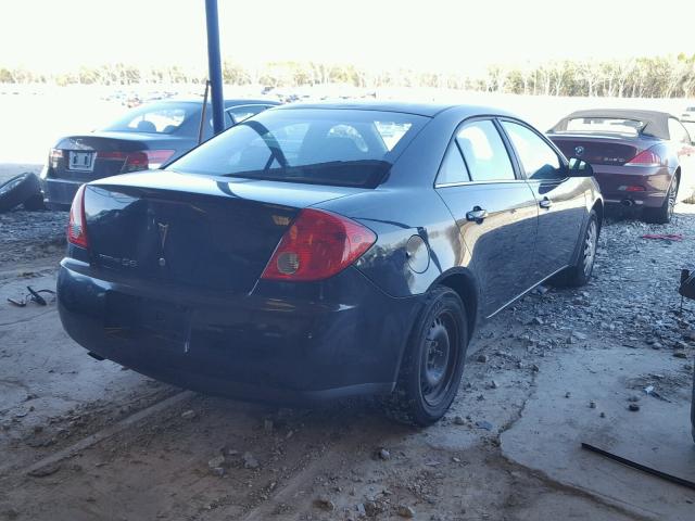 1G2ZF57B584265015 - 2008 PONTIAC G6 VALUE L BLACK photo 4