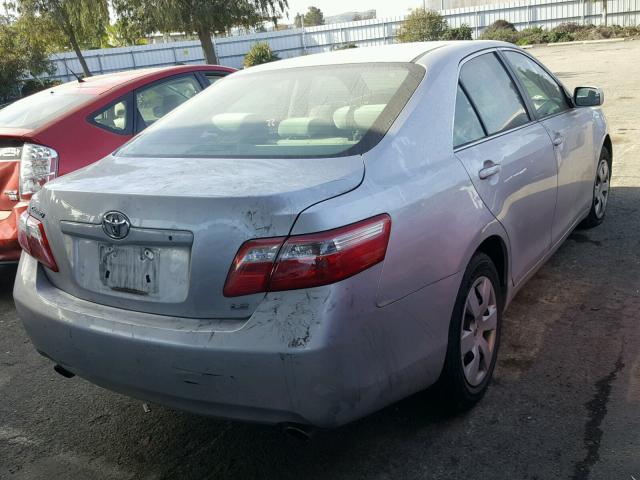 4T1BK46K57U042648 - 2007 TOYOTA CAMRY NEW SILVER photo 4