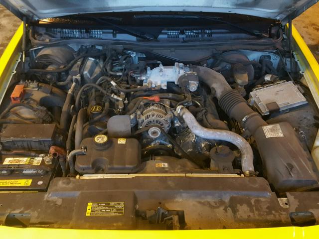 2FAHP71V88X118379 - 2008 FORD CROWN VICT YELLOW photo 7