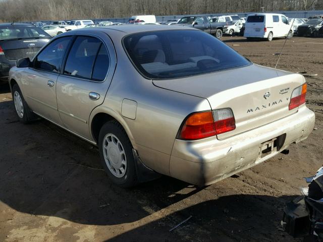 JN1CA21D9TT146989 - 1996 NISSAN MAXIMA GLE GOLD photo 3