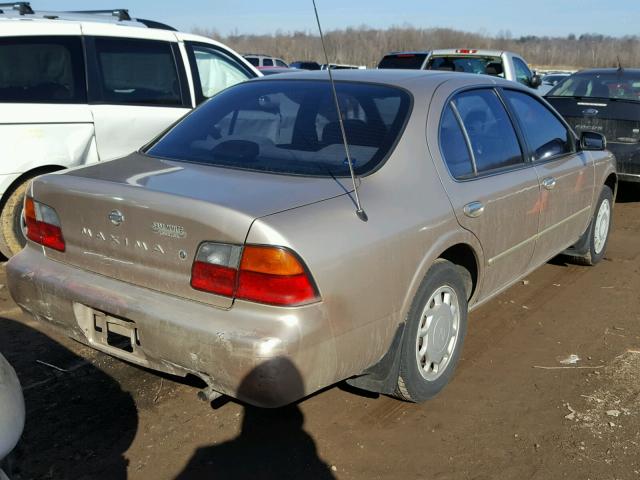 JN1CA21D9TT146989 - 1996 NISSAN MAXIMA GLE GOLD photo 4