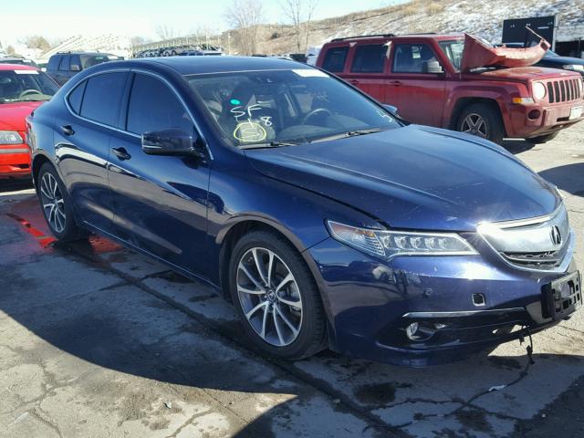 19UUB3F72FA007182 - 2015 ACURA TLX ADVANC BLUE photo 1