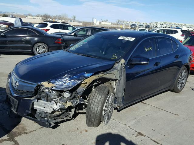 19UUB3F72FA007182 - 2015 ACURA TLX ADVANC 蓝色 照片 2