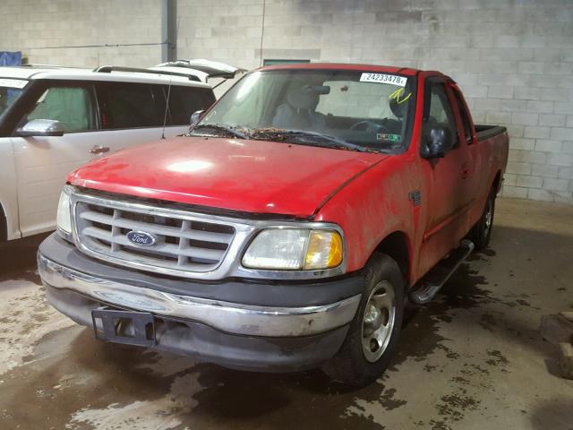 1FTRX17W73NB58555 - 2003 FORD F150 RED photo 2