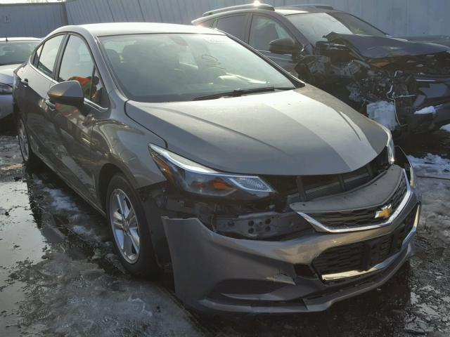 1G1BE5SM4H7229221 - 2017 CHEVROLET CRUZE LT GRAY photo 1