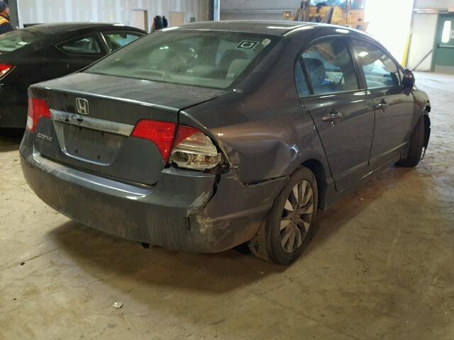 19XFA1F83BE022983 - 2011 HONDA CIVIC EX GRAY photo 4