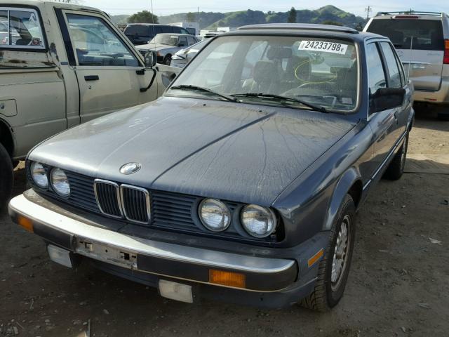 WBAAE6401G0992188 - 1986 BMW 325 E AUTO BLUE photo 2