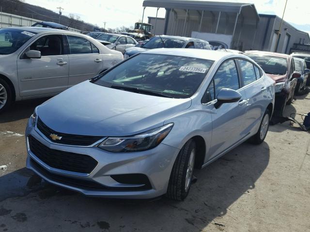 1G1BE5SM7J7111976 - 2018 CHEVROLET CRUZE LT BLUE photo 2