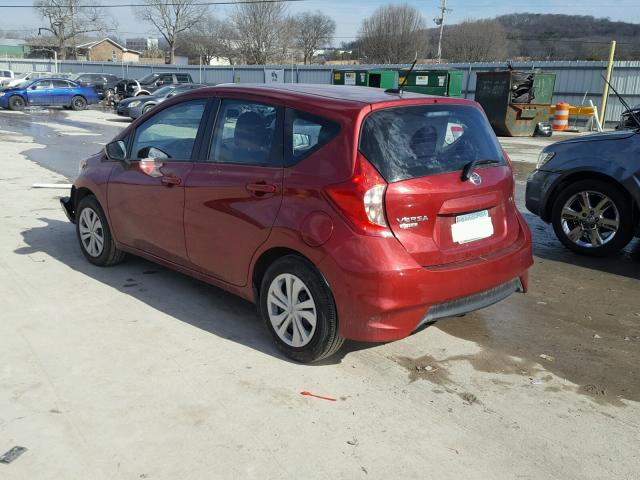 3N1CE2CP6HL376397 - 2017 NISSAN VERSA NOTE BURGUNDY photo 3