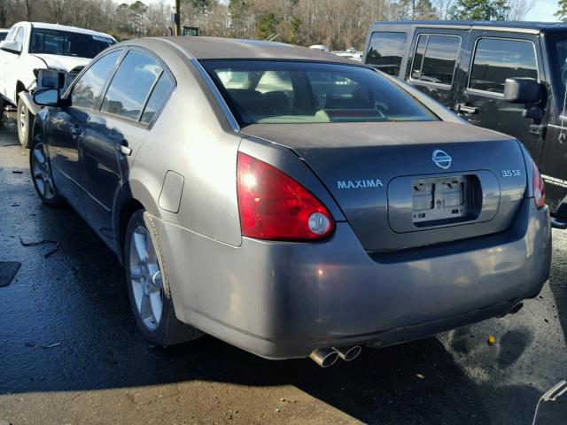 1N4BA41E25C809793 - 2005 NISSAN MAXIMA SE CHARCOAL photo 3