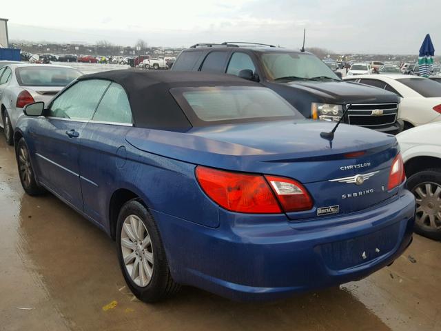 1C3BC5ED0AN127817 - 2010 CHRYSLER SEBRING TO BLUE photo 3