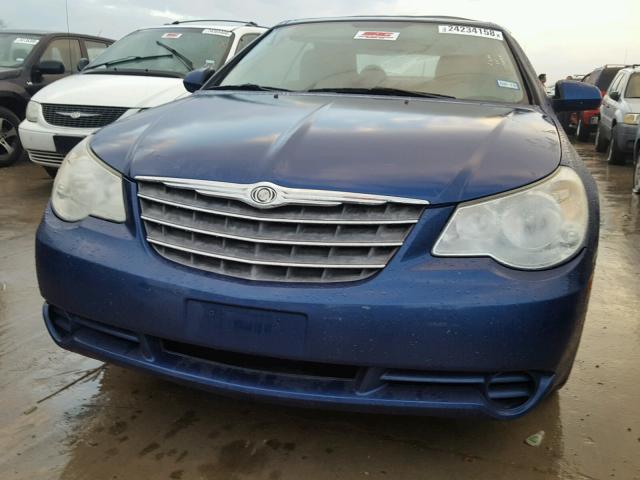 1C3BC5ED0AN127817 - 2010 CHRYSLER SEBRING TO BLUE photo 9