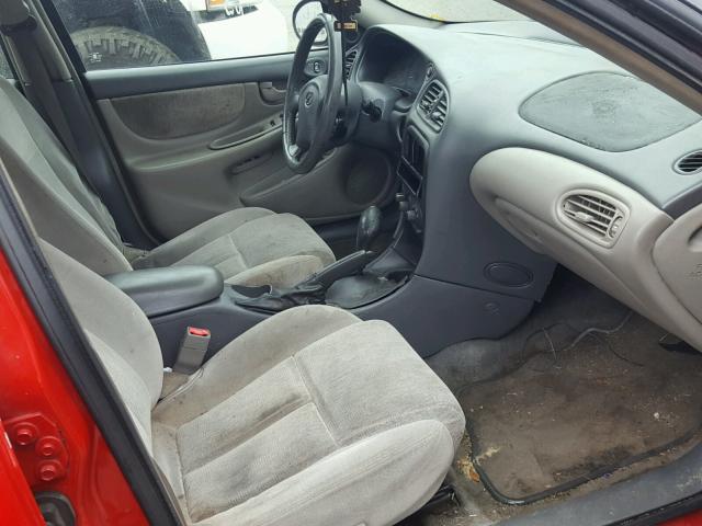 1G3NL52E23C145658 - 2003 OLDSMOBILE ALERO GL RED photo 5