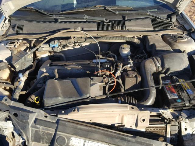 1G1JC12F837340763 - 2003 CHEVROLET CAVALIER SILVER photo 7