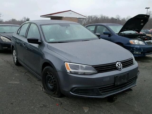 3VW2K7AJ6CM467683 - 2012 VOLKSWAGEN JETTA BASE 灰色 照片 1